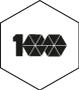 albedo100 logo hexagonal fabricado en Suecia